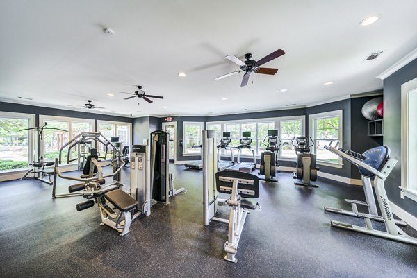 fitness center at Legacy at Wakefield Apartments