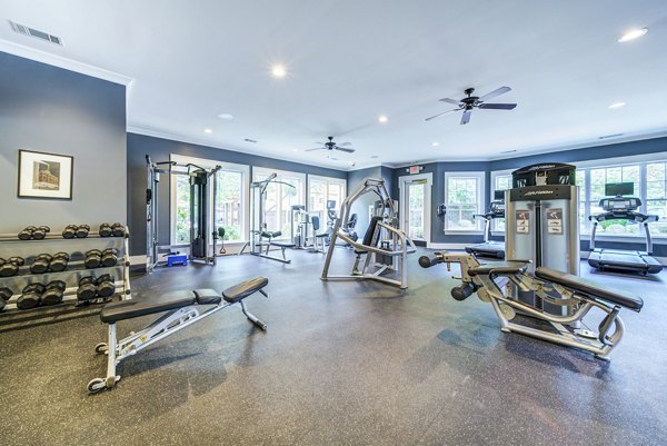 fitness center at Legacy at Wakefield Apartments