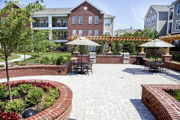 grill area/patio at Legacy at Wakefield Apartments