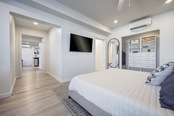 bedroom at FLATZ 512 Apartments