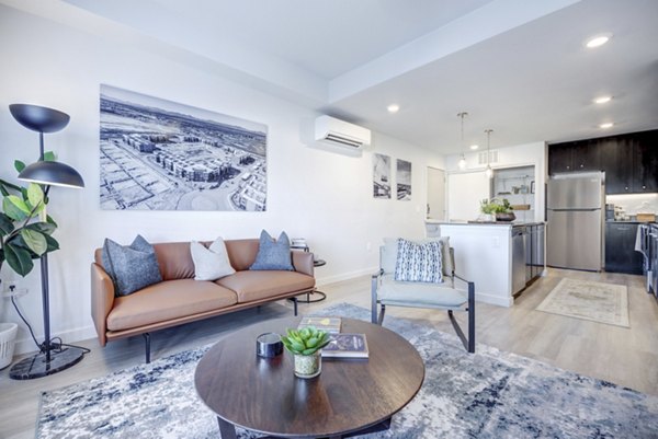 living room at FLATZ 512 Apartments