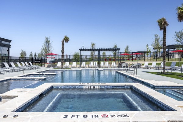 pool at FLATZ 512 Apartments