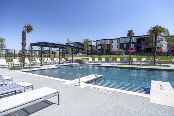 pool at FLATZ 512 Apartments