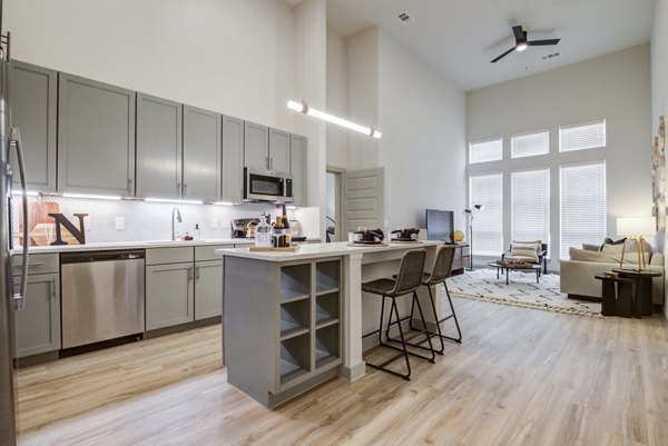 kitchen at NOMA Apartments