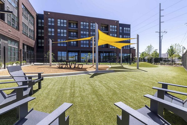 patio at NOMA Apartments