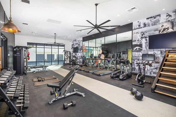 fitness center at Ironwood Apartments