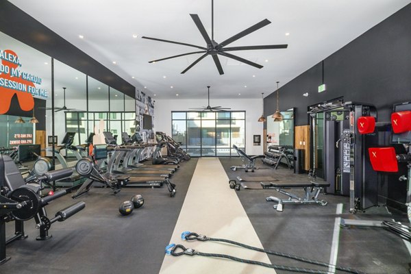 fitness center at Ironwood Apartments