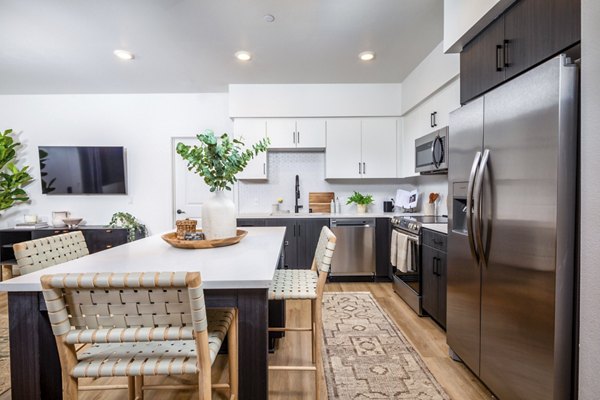 kitchen at Ironwood Apartments