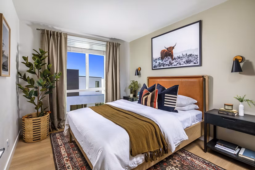 bedroom at Mason Townhomes at Epoca Apartments