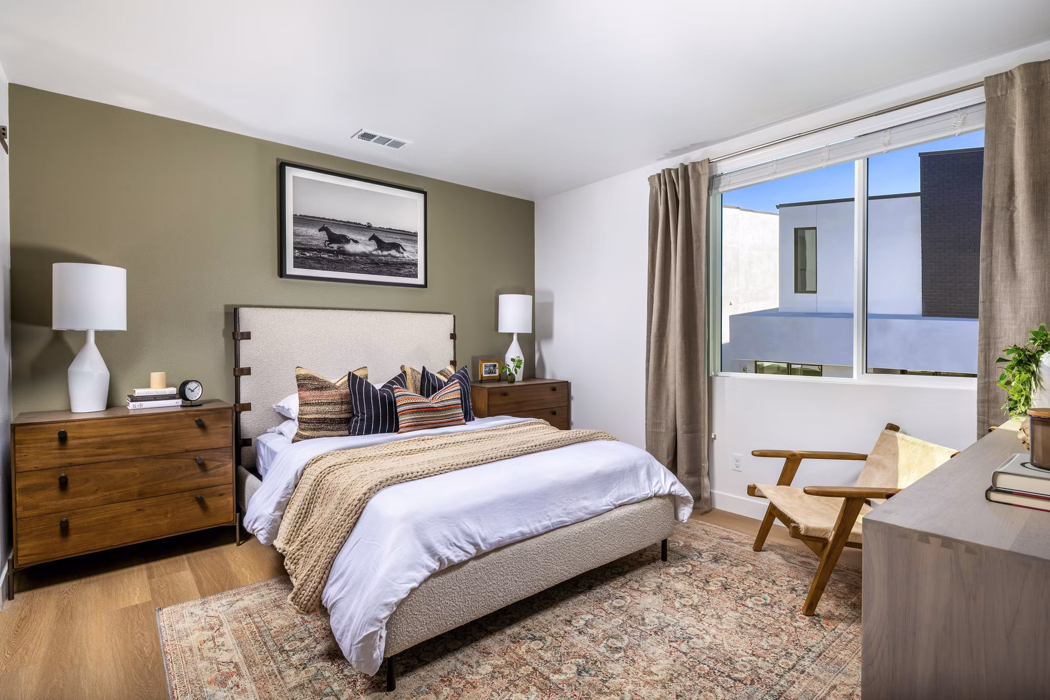bedroom at Mason Townhomes at Epoca Apartments