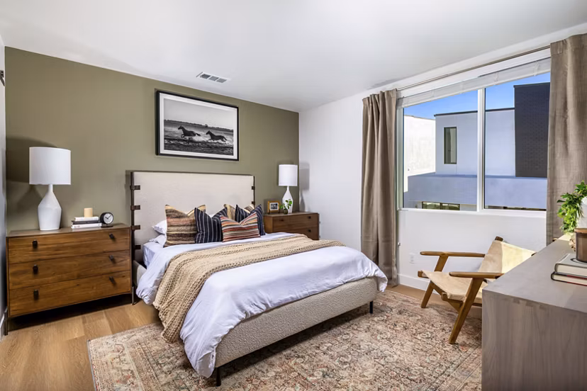bedroom at Mason Townhomes at Epoca Apartments