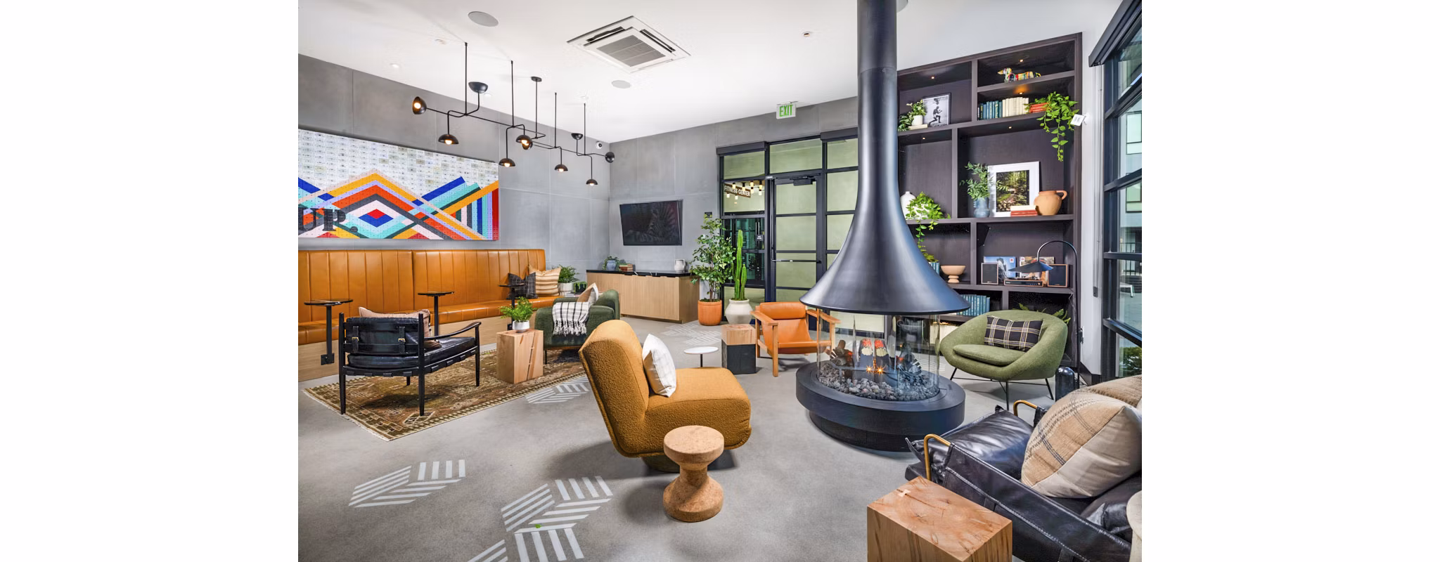 clubhouse at Mason Townhomes at Epoca Apartments