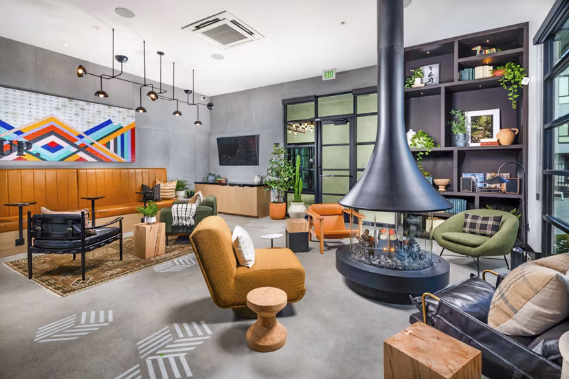 clubhouse at Mason Townhomes at Epoca Apartments