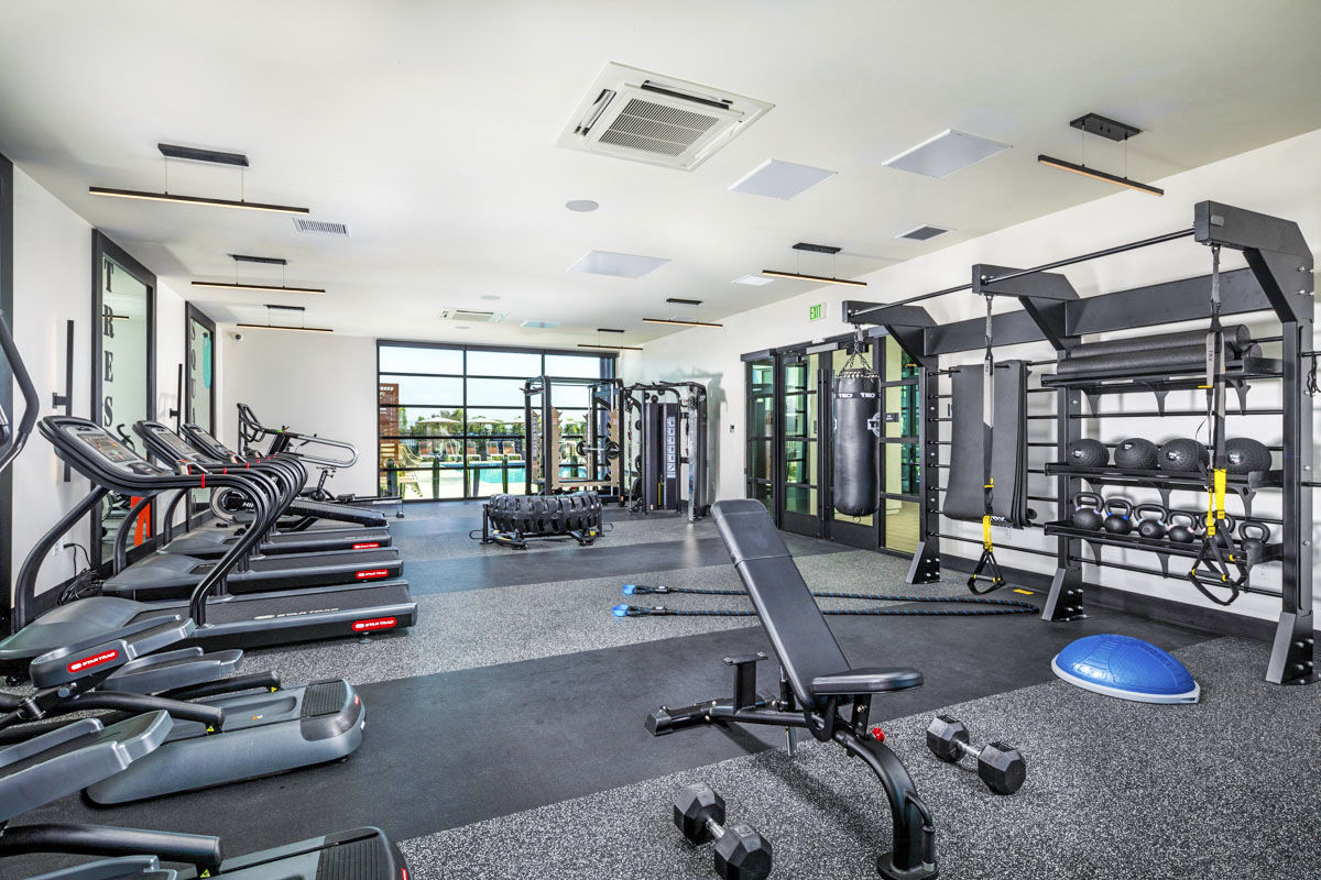 Gym at Mason Townhomes At Epoca (1 of 2)