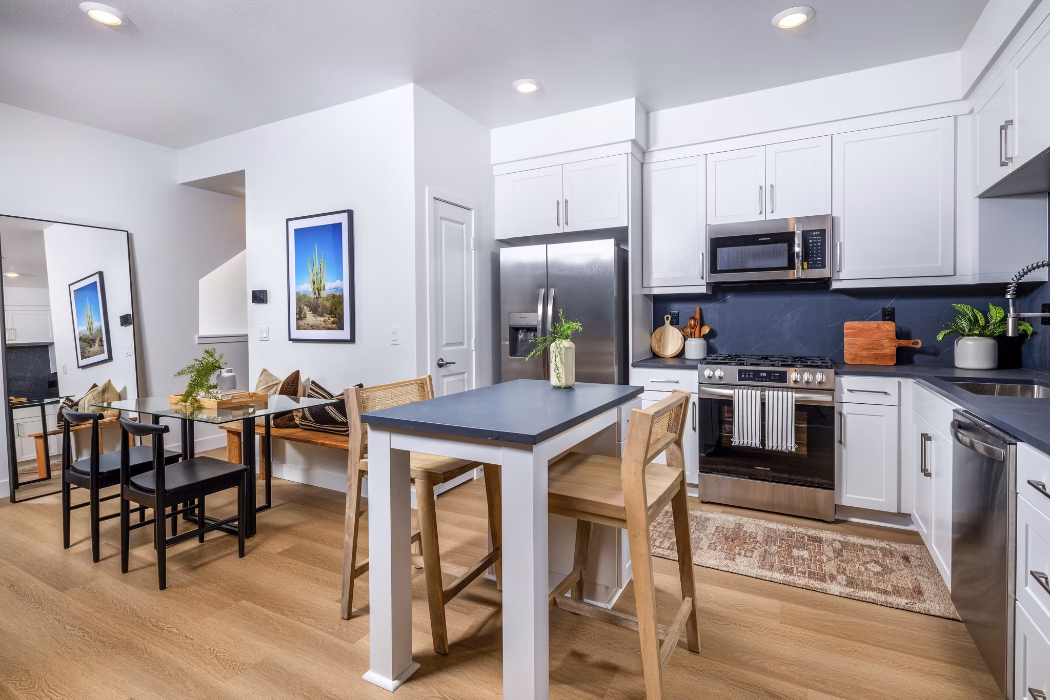 kitchen at Mason Townhomes at Epoca Apartments