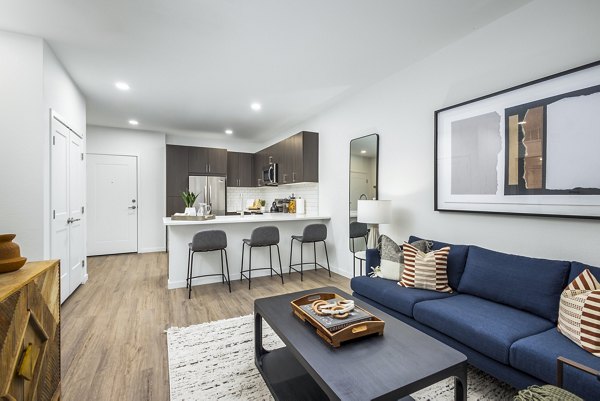 living room at Braxton Apartments