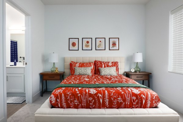 bedroom at Capriana Apartments