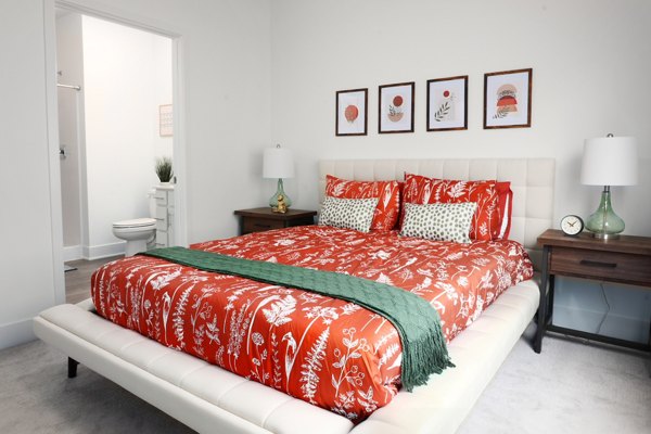 bedroom at Capriana Apartments