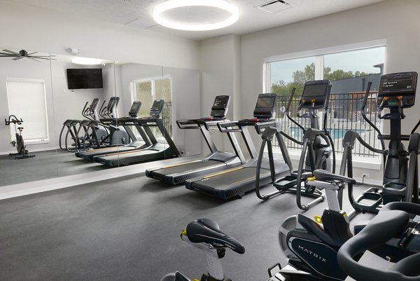 fitness center at Capriana Apartments