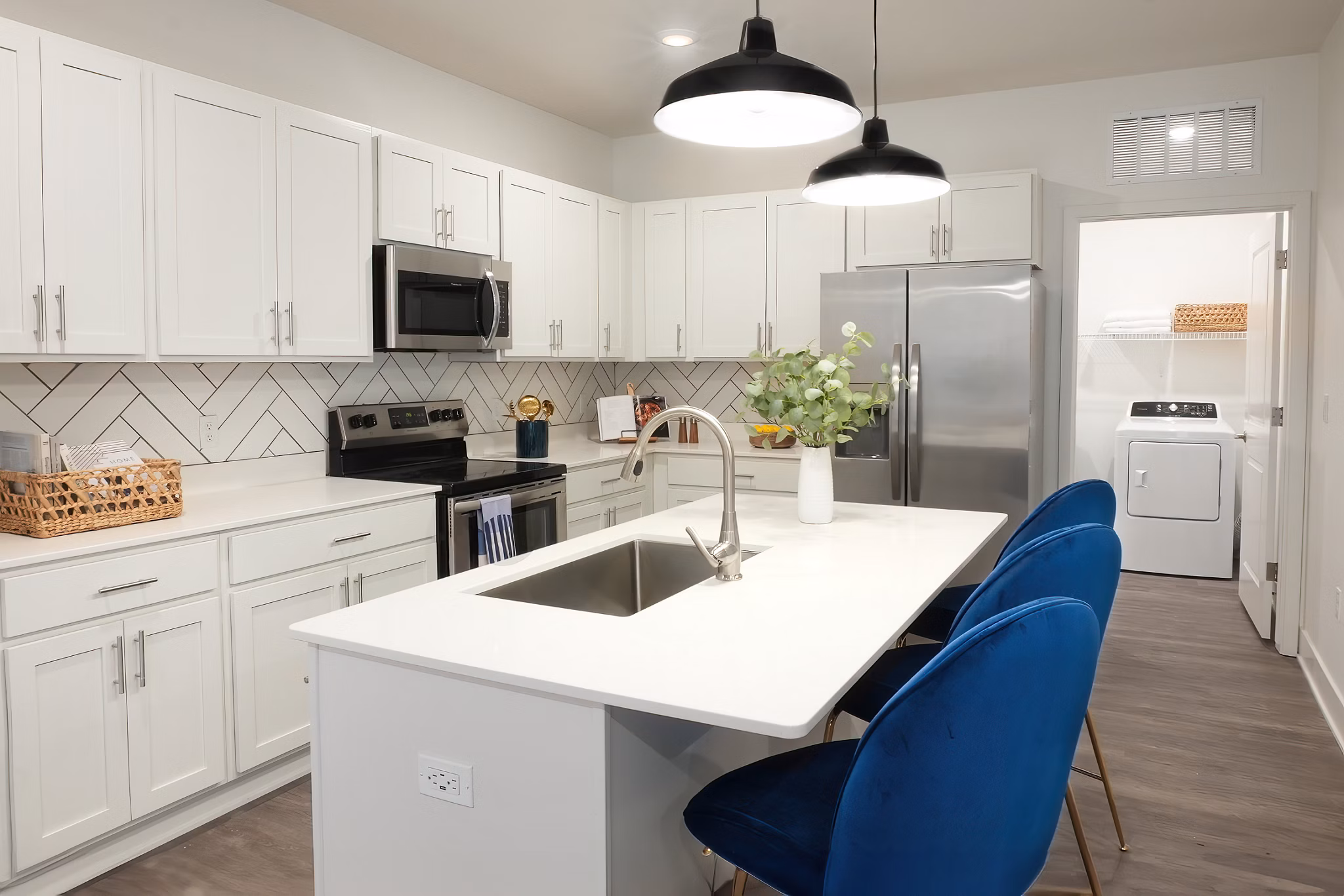 kitchen at Capriana Apartments 