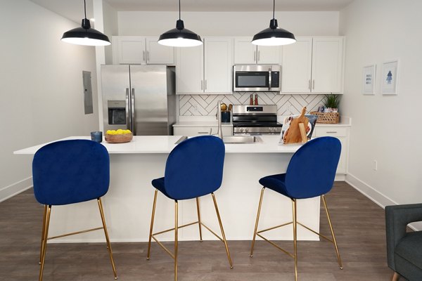 kitchen at Capriana Apartments 