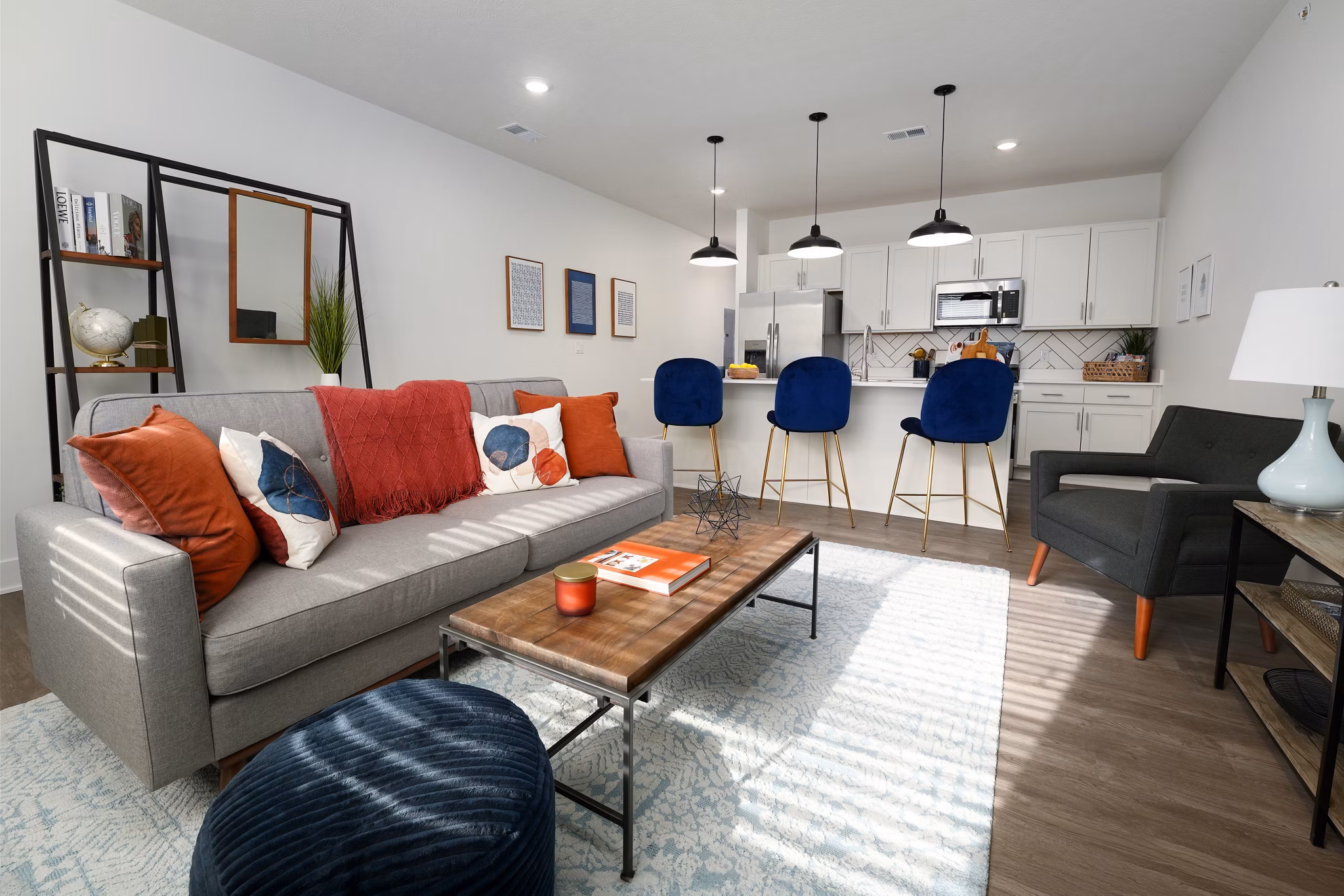 living room at Capriana Apartments 