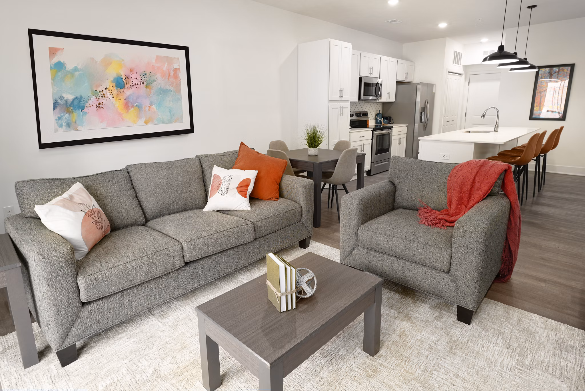 living room at Capriana Apartments 