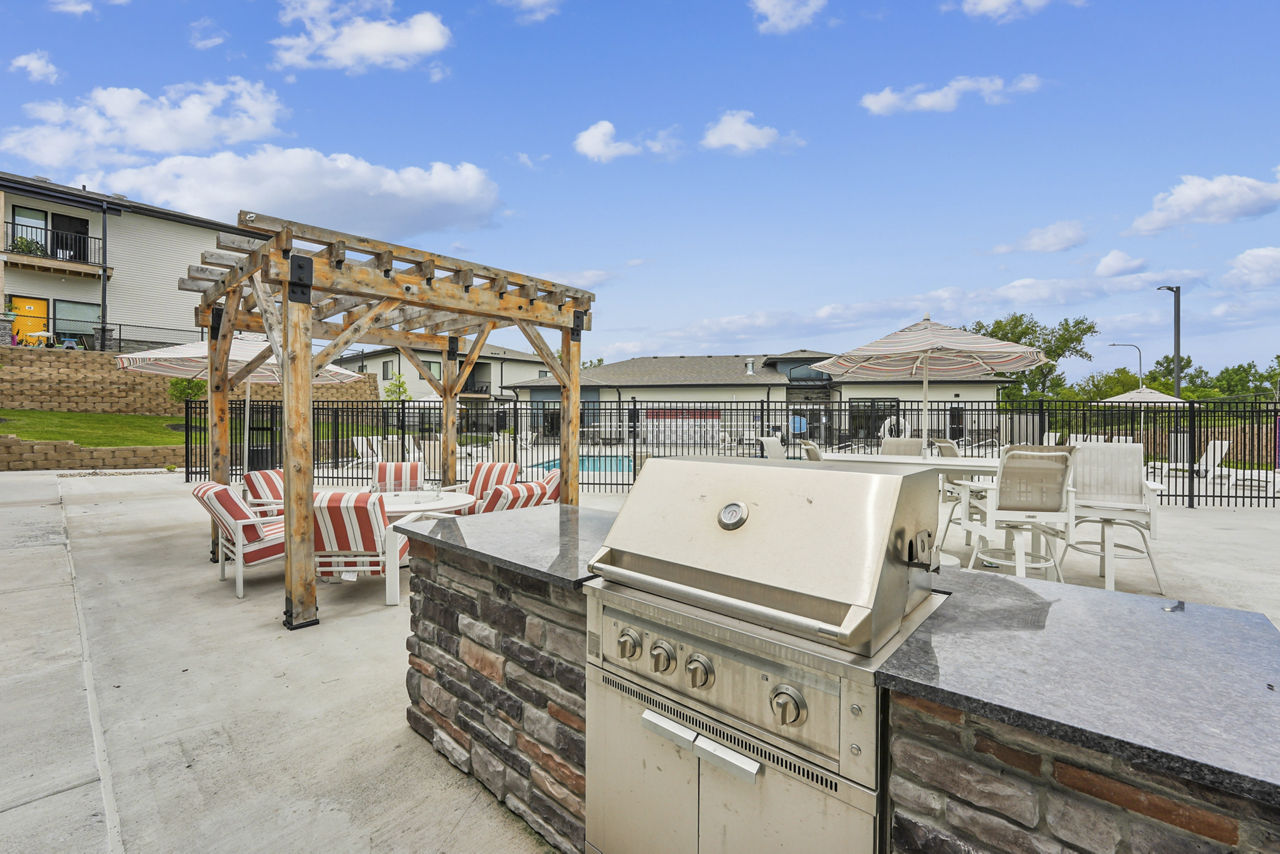 Grill area at Capriana (1 of 3)