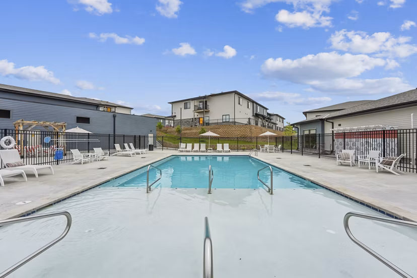 pool at Capriana Apartments