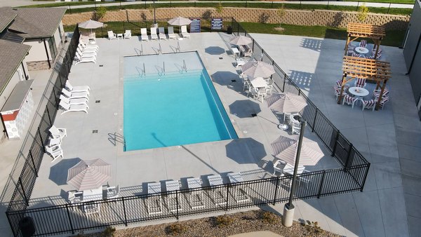 pool at Capriana Apartments