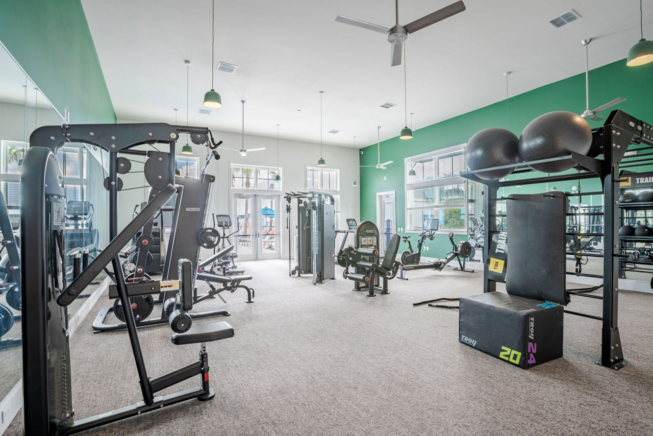 Gym at Eden Heritage Lakes