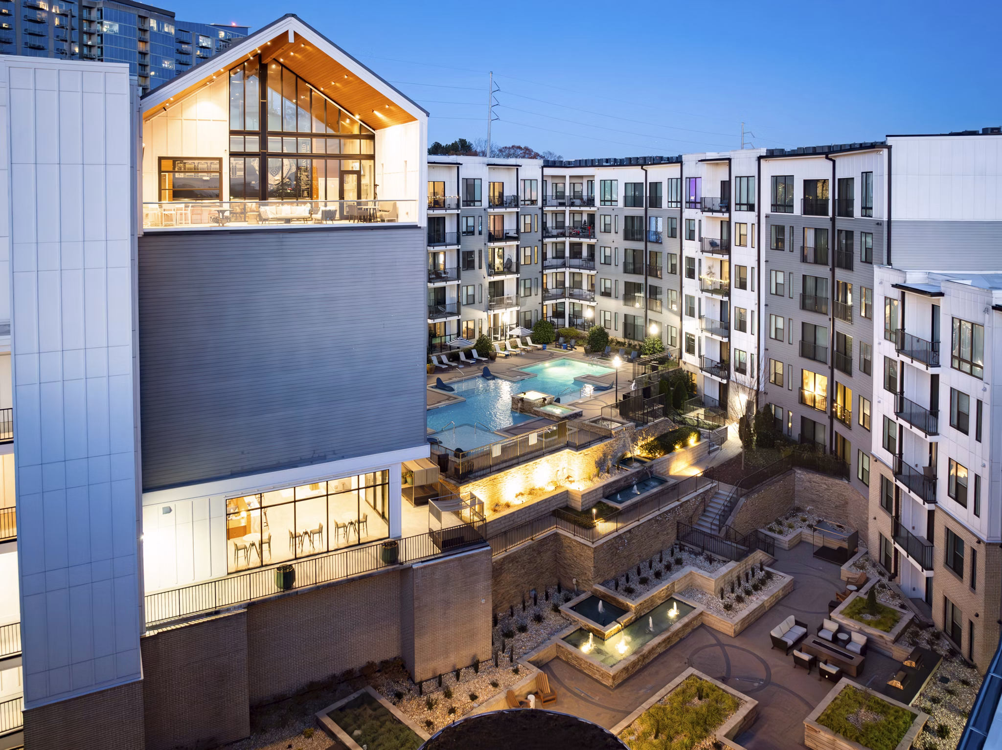 building at Annett Apartments