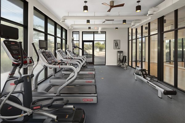 fitness center at Annett Apartments