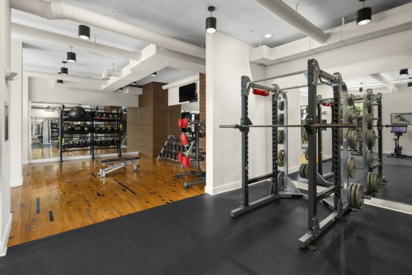 fitness center at Annett Apartments