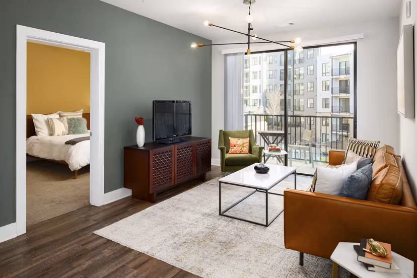 living room at Annett Apartments