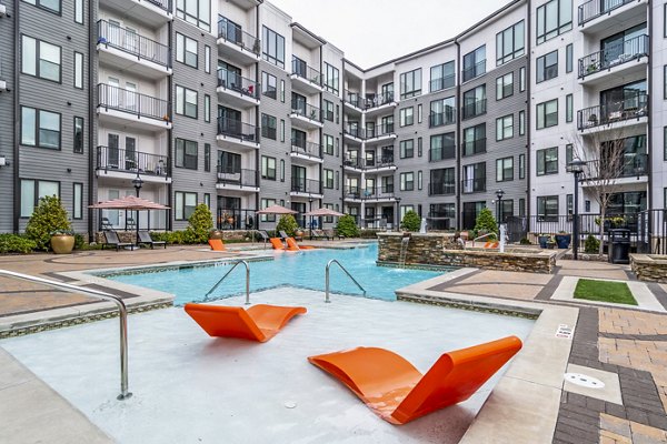 pool at Annett Apartments