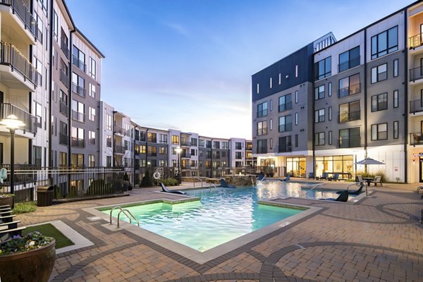 pool at Annett Apartments