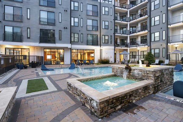 pool at Annett Apartments