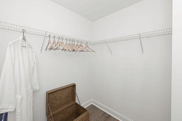 closet at Affinity at Hudson Apartments