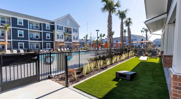 dog park at Riverchase Vista Apartments