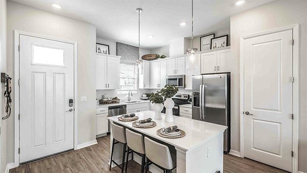 kitchen at Yardly Artisan Lakes Homes