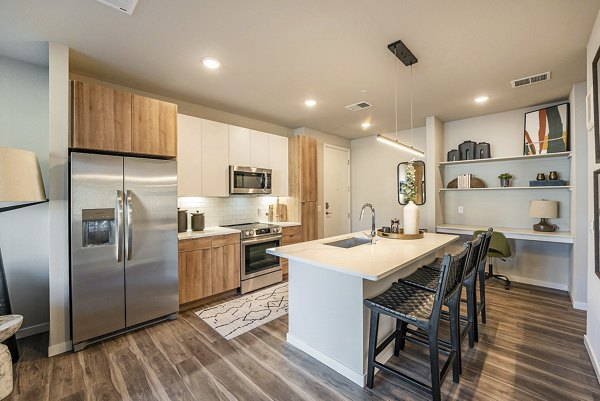 kitchen at Aventine Littleton Apartments