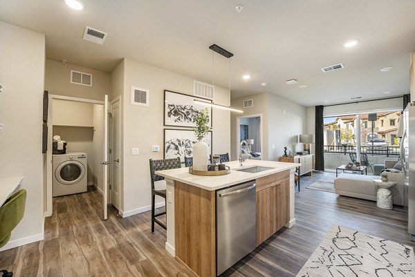 kitchen at Aventine Littleton Apartments