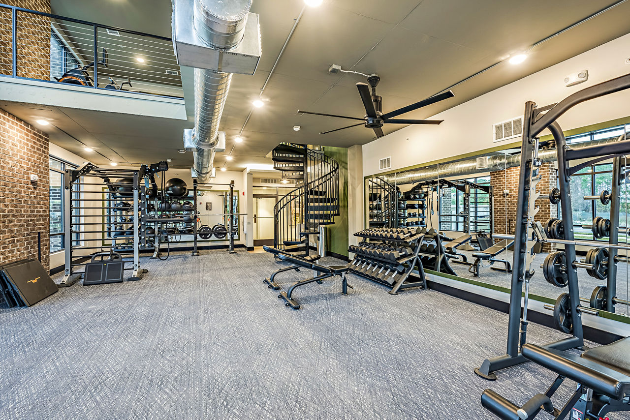 Gym at The Aston At Town Center (2 of 3)