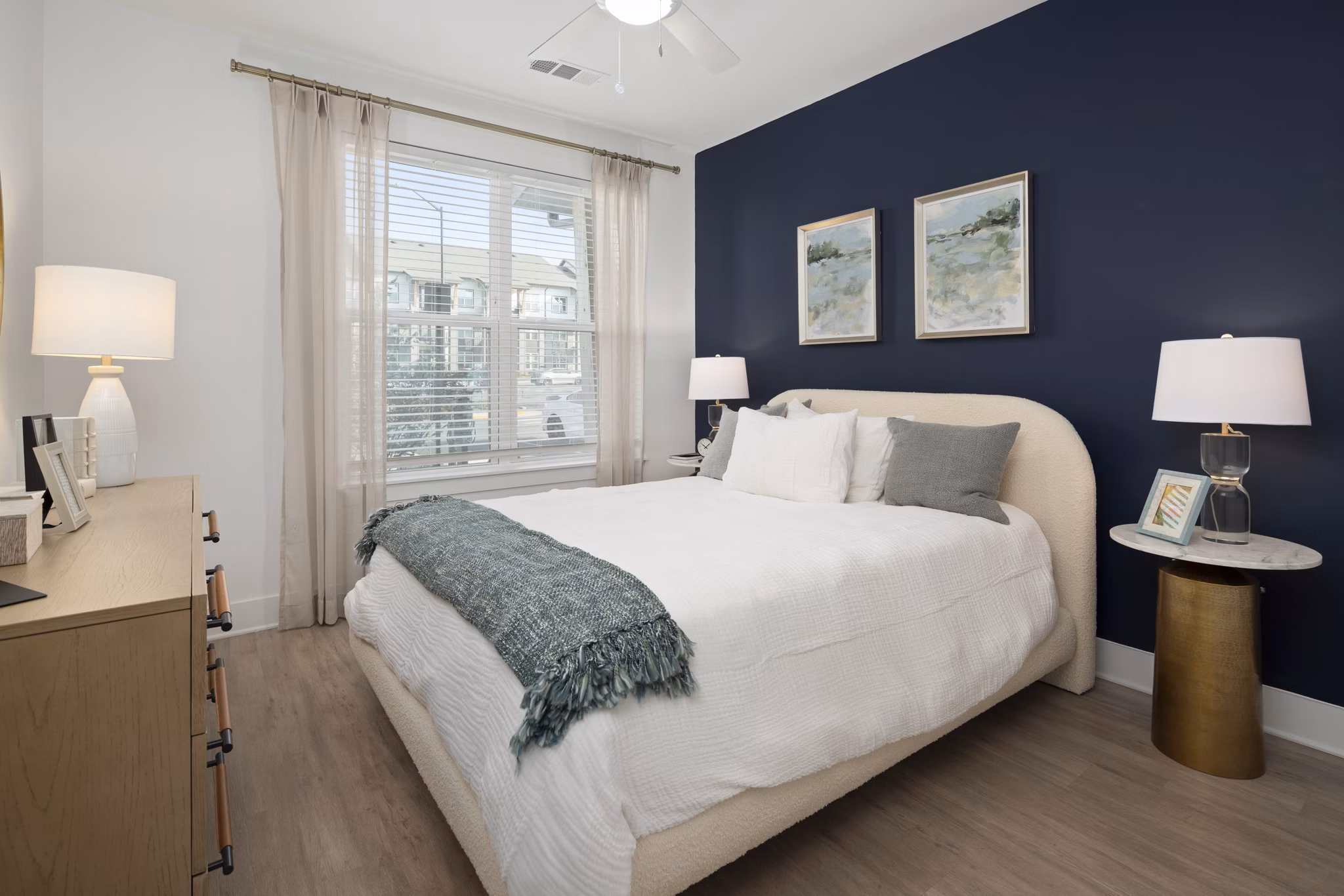 bedroom at Render Covington Apartments 