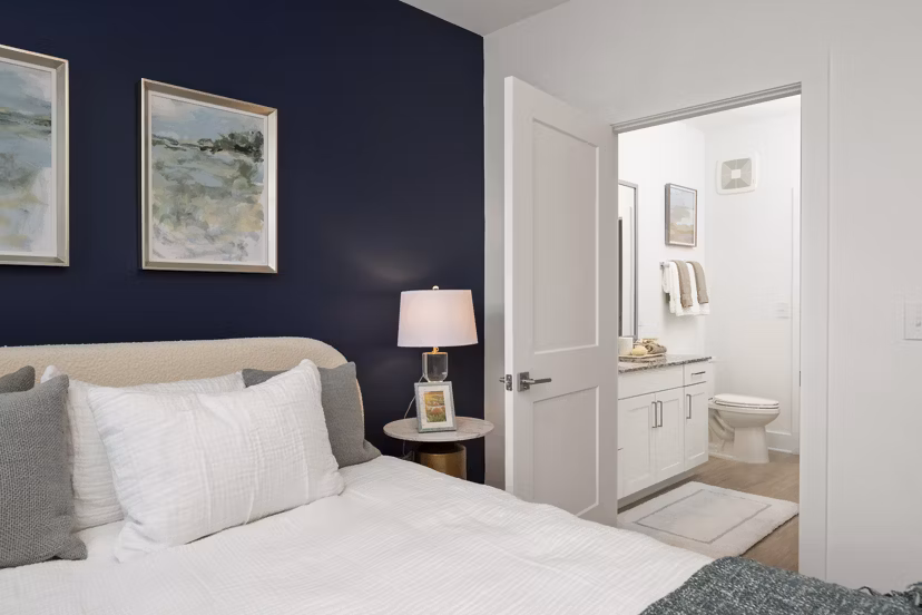 bedroom at Render Covington Apartments 