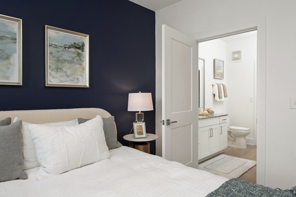 bedroom at Render Covington Apartments 