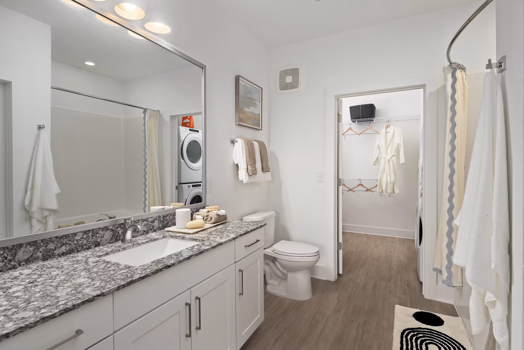 bathroom at Render Covington Apartments 
