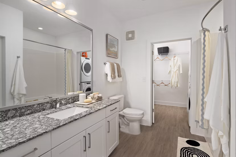 bathroom at Render Covington Apartments 