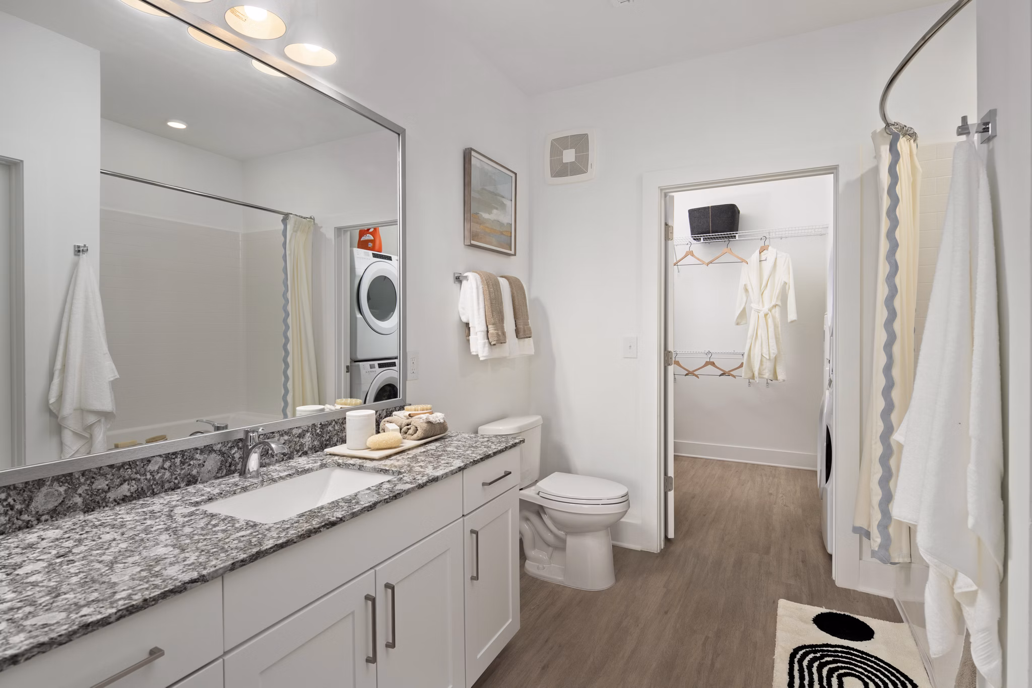 bathroom at Render Covington Apartments 